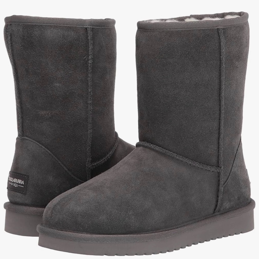 Koolaburra Ugg Women's Charcoal Winter Boots size 8 Grey